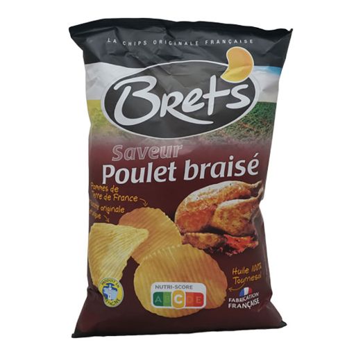 Picture of BRETS CHIPS POULET BRAISE 125G