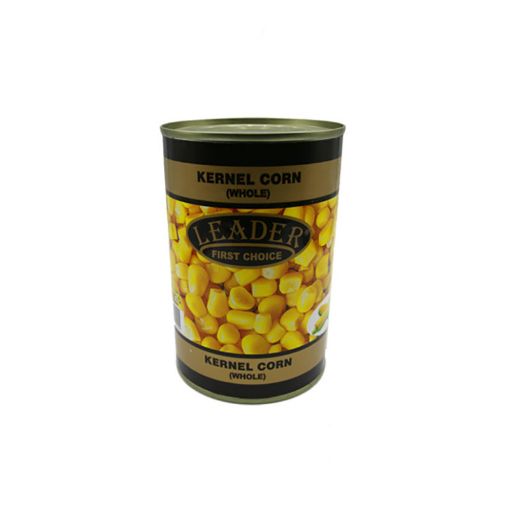 Picture of LEADER SWEET WHOLE CORN 400G