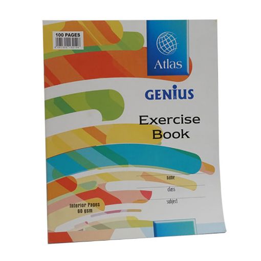 Picture of ATLAS EXERCISE BOOK XL 100 PAGES