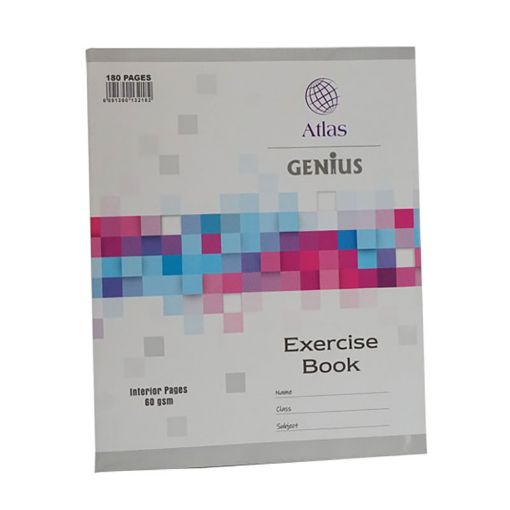 Picture of ATLAS EXERCISE BOOK XL 180 PAGES
