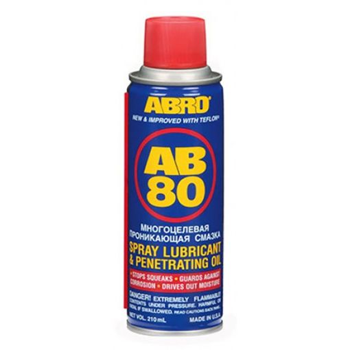 Picture of ABRO MASTERS SPRAY LUBRICANT 210ML AB80 AM 210 F