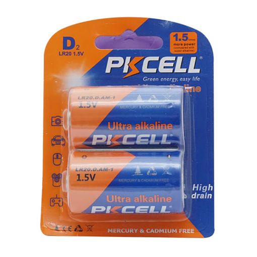 Picture of PKCELL BATTERY ALK LARGEX2 DLR