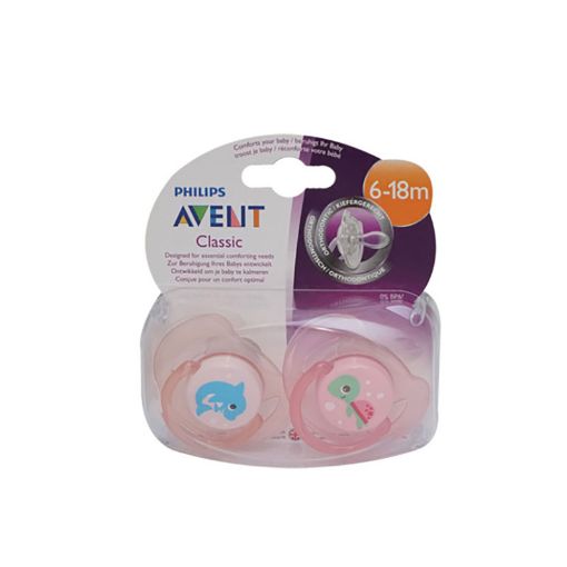Picture of AVENT 6 18M SOOTHERS NIGHT