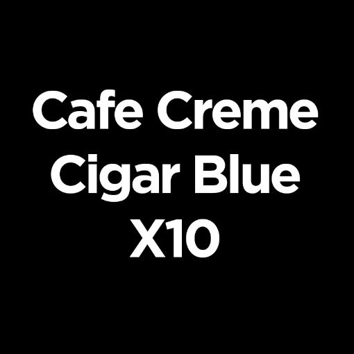 Picture of CAFE CREME CIGAR BLUE X10