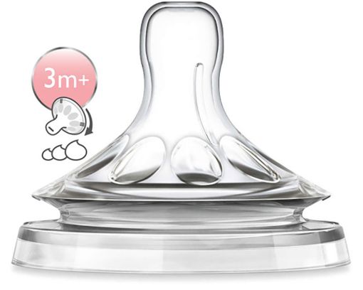 Picture of AVENT 2 SILICONE TEATS VARIABL