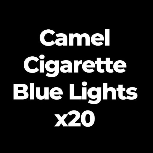Picture of CAMEL CIGARET BLUE LIGHTS X20