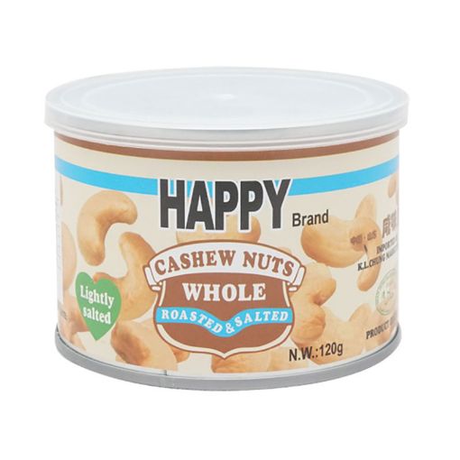 Picture of HAPPY SALTED CASHEW NUTS 120G