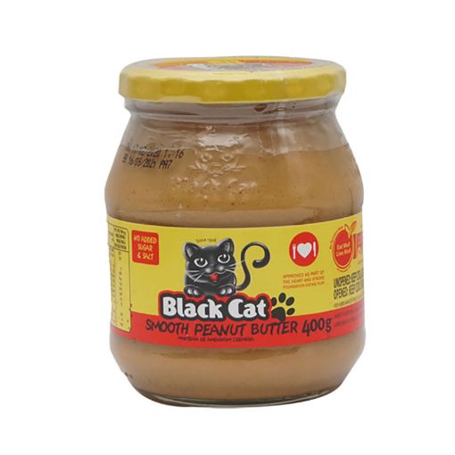 Picture of BLACKCAT SMOOTH PEANUT BUTTER 400G