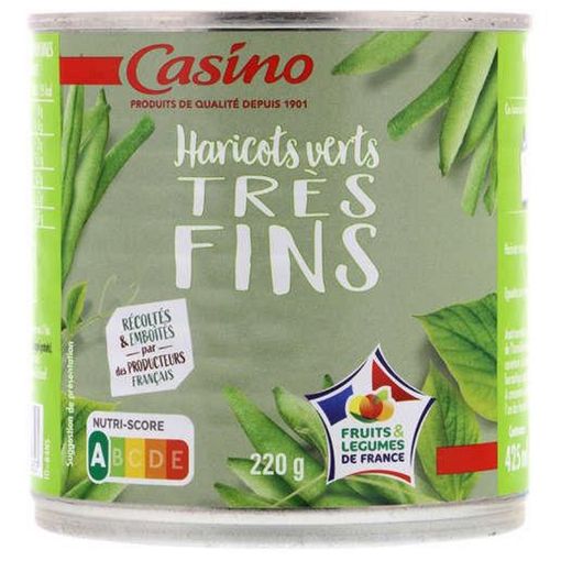 Picture of CO HARICOT VERTS TRES FINS 220G