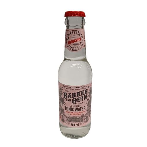Picture of BARKER AND QUIN HIBISCUS TONIC WATER 200ML