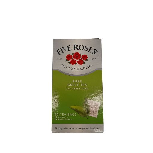 Picture of 5 ROSES GREEN TEA PLAIN X20 30G
