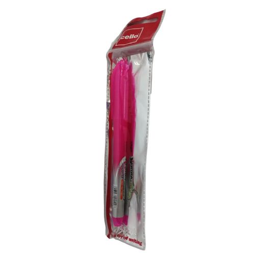 Picture of PEN CELLO POWER HIGHLIGHTER PINK