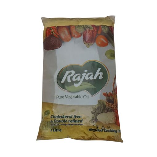 Picture of RAJAH VEGETABLE OIL  POUCH 1LT X 4