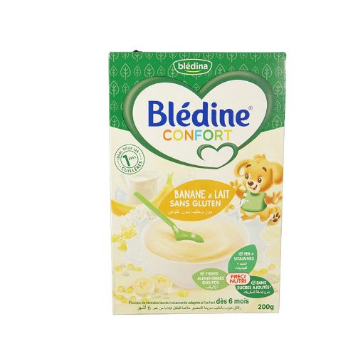 Picture of BLEDINE CONFORT BANANE ET LAIT 200G