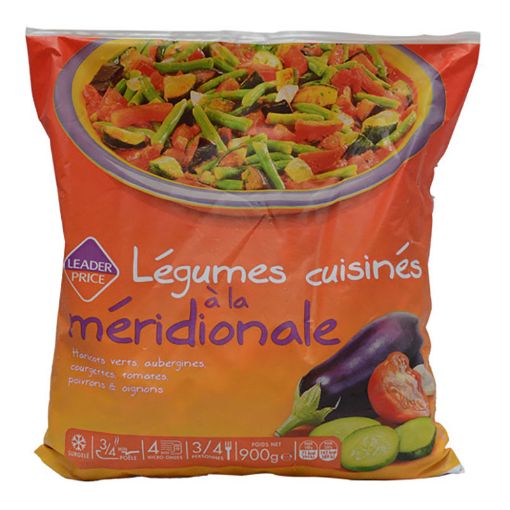 Picture of LEADER PRICE LEGUMES CUISINES A LA MERIDIONALE 900G