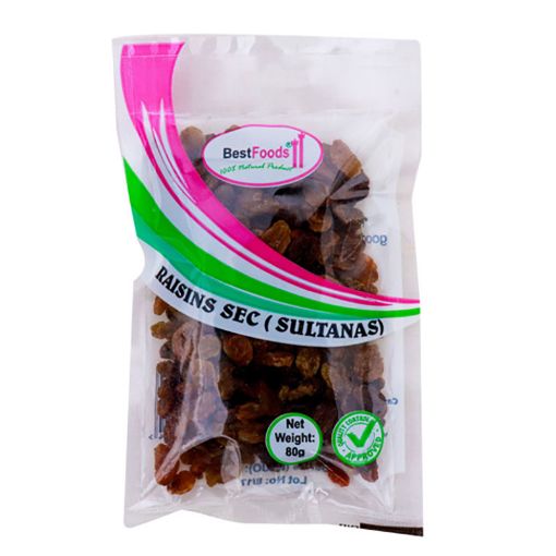 Picture of BEST FOOD RAISIN SEC 80GMS