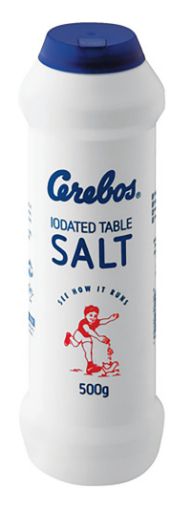 Picture of CEREBOS TABLE SALT FLASK 500G