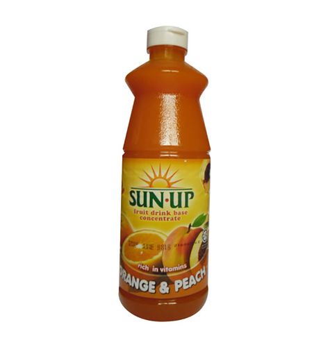 Picture of SUN UP CONCENTRATE ORANGE AND PEACH 850ML