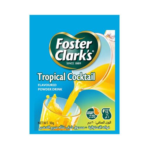 Picture of FOSTER CLARK TROPICAL COCKTAIL 20G