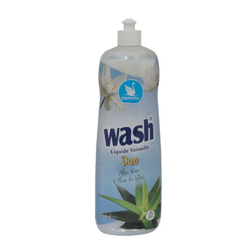 Picture of WASH DUO LIQUIDE VAISSELLE ALOE VERA AND FLEUR DE LOTUS 750ML