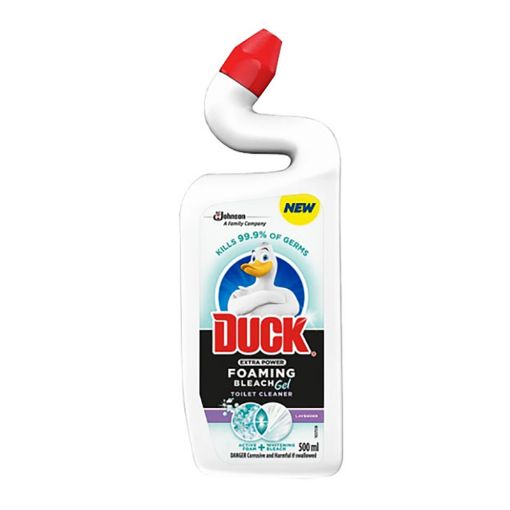 Picture of TOILET DUCK EXTRA POWER FOAMING BLEACH LAVENDER 500ML