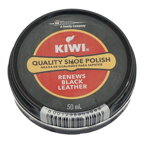 Picture of KIWI QUALLTY SHOE POLISH BLACK 50ML                          