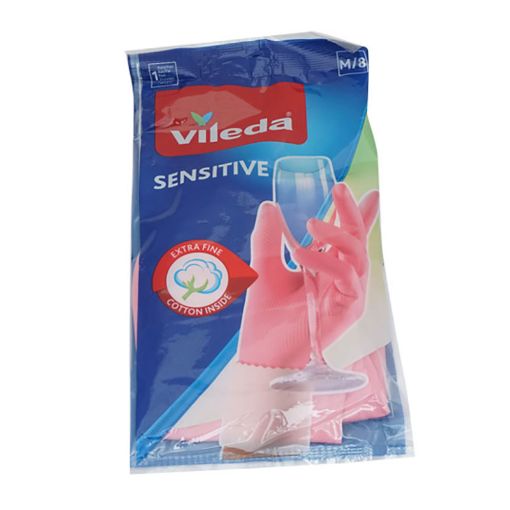 Picture of VILEDA SENSITIVE PLUS GLOVE MEDIUM