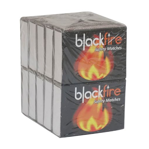 Picture of RAPID BLACK FIRE SAFETY MATCHES X 10