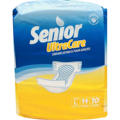 Picture of SENIOR ADULT DIAPERS LARGE X10