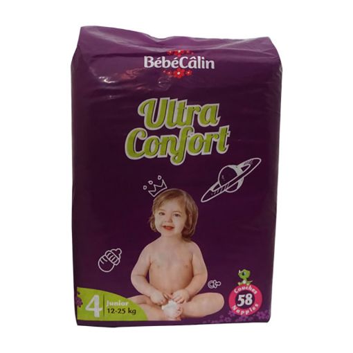 Picture of BEBECALIN ULRA CONFORT JUMBO PACK JUNIOR X 58 1225KG