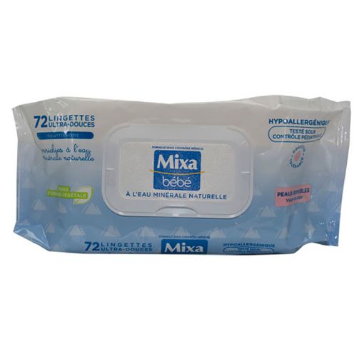 Picture of MIXA BEBE LINGETTES ULTRA DOUCES X72