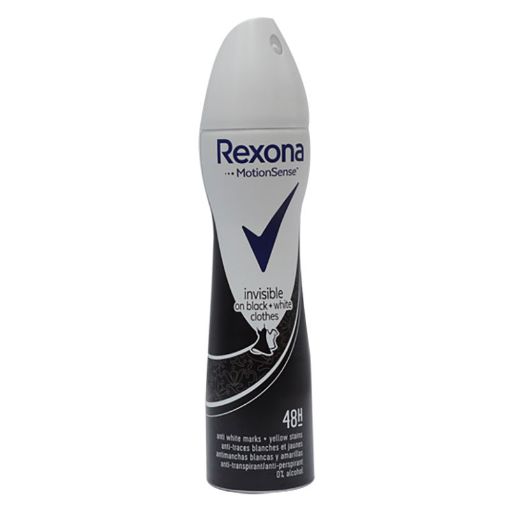 Picture of REXONA FEMME DEODORANT INVISIBLE BLACK AND WHITE DIAMOND 200ML