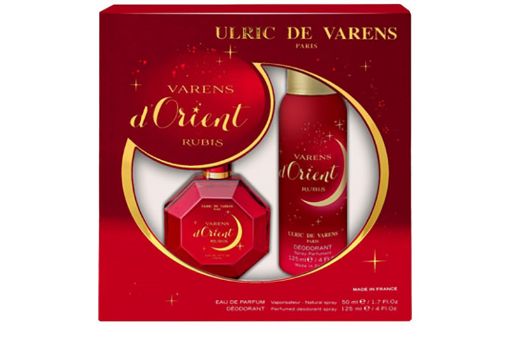 Picture of ULRIC DE VARENS VARENS D ORIENT RUBIS COFFRET EDP 50ML DEODORANT 125ML