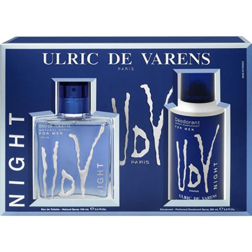 Picture of ULRIC DE VARENS NIGHT COFFRET EDT 100ML DEODORANT 200ML