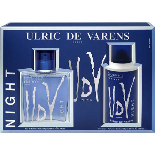 Picture of ULRIC DE VARENS NIGHT COFFRET EDT 100ML   DEODORANT 200ML