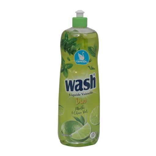 Picture of WASH DUO LIQUIDE VAISSELLE MENTHE AND CITRON VERT 750ML