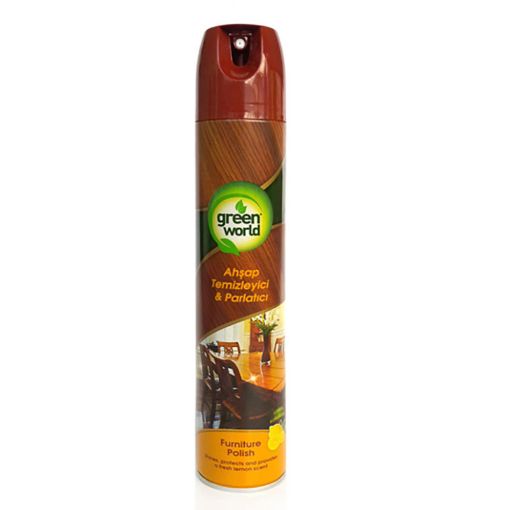 Picture of GREEN WORLD FURNITURE POLISH LEMON 400ML