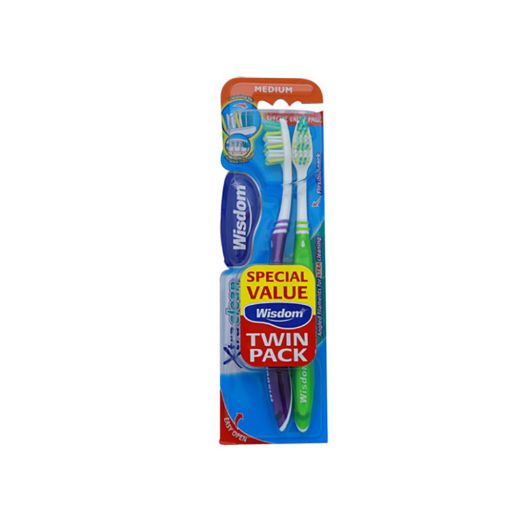 Picture of WISDOM BROSSE A DENT EXTRA CLEAN TWIN MEDIUM