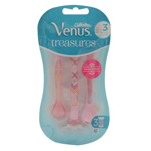 Picture of GILLETTE RASOIRS FEMME JETABLE VENUS TREASURES 447 PINK