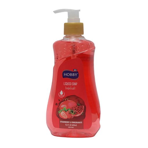 Picture of HOBBY LIQUID SOAP STRAWBERRY POMEGRENADE 400 ML