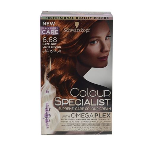 Picture of SCHWARZKOPF COLOR SPECIALIST HAZELNUT LIGHT BROWN 6 68