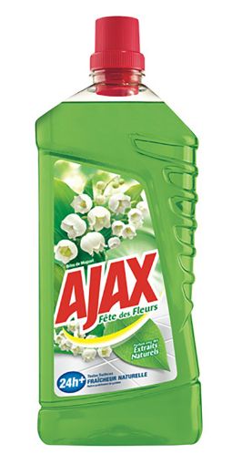 Picture of AJAX FETE DES FLEURS NETTOYANT MENAGER MUGUET ORIGINE NATURELLE 1 25L