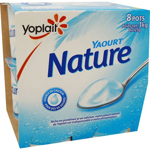 Picture of YOPLAIT NATURE  8 X 125ML