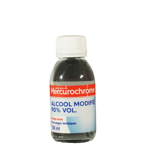 Picture of MERCUROCHROME ALCOOL A 90 DEGREE MODIFIE 100ML
