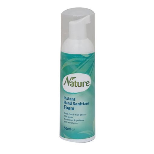 Picture of NATURE INSTANT HAND SANITIZER FOAM NO PERFUME 50ML