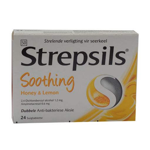 Picture of STREPSILS HONEY LEMON 24 S