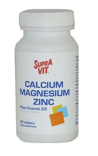 Picture of SUPRA VIT TABLETS CALCIUM MAGNESIUM PLUS ZINC