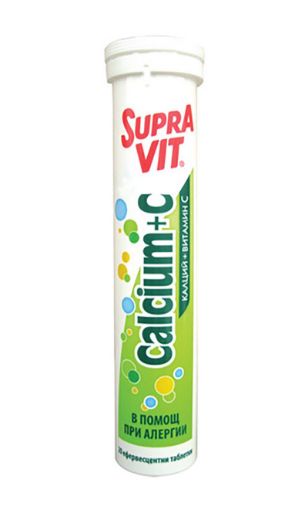 Picture of SUPRA VIT CALCIUM C X 20 TABS 80G