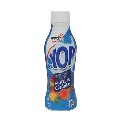 Picture of YOPLAIT YOP YAOURT A BOIRE FRUITS & CEREALES 250G