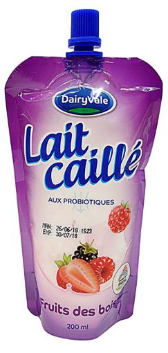 Picture of DAIRYVALE LAIT CAILLE FRUIT DES BOIS 200ML